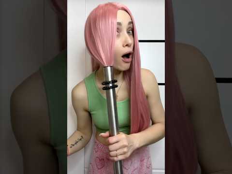 Can you believe this actually worked?! 🫣 #lifehacks #asmr #hair