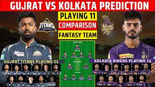 GT vs KKR Dream11 Prediction IPL 2023 | GT vs KKR Playing 11 | Gujarat vs Kolkata Comparison