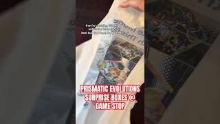 finding prismatic evolutions surprise boxes @ game stop #pokemon #pokemoncards #followme #pokemontcg
