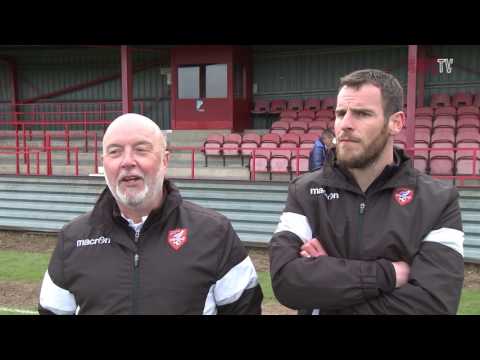 Scarborough Athletic v Tadcaster Albion post-match interviews - 17/04/2017