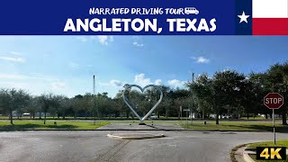 🚗 Angleton, Texas 🌆 4K Drive