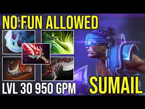 SUMAIL LEVEL 30 AntiMage Vs Counter Hero Faceless Void by GUNNAR. No Fun Allowed.