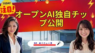 【AIニュース】オープンAI独自チップ公開 | 2026年08月26日