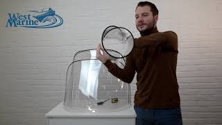 50-44-3921Pc Стекло ветровое для снегоходов YAMAHA Viking 540, 570x2мм   OEM: 83R-77210-00, 86V-7721  миниатюра