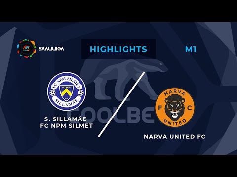 Sillamäe FC NPM Silmet - Narva United FC. Coolbet Saaliliiga. MD 1. Highlights
