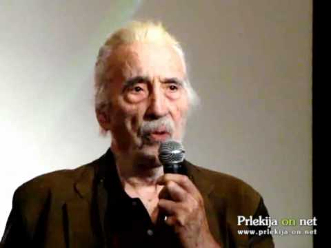 Christopher Lee v Ljutomeru