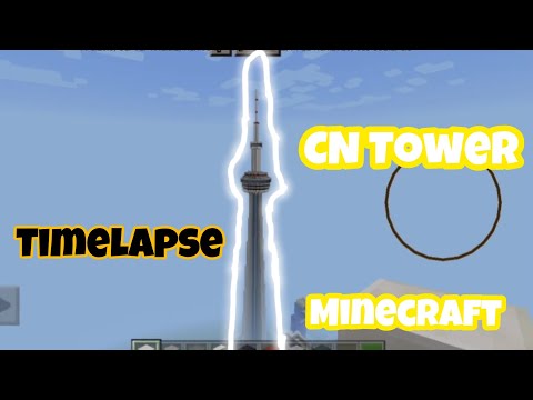 SSN team - CN Tower Minecraft Timelapse