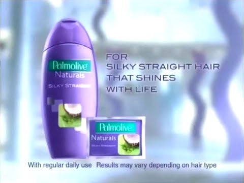 Palmolive Naturals Silky Straight Shampoo "Waves" (v.2) 30s - Philippines, 2007
