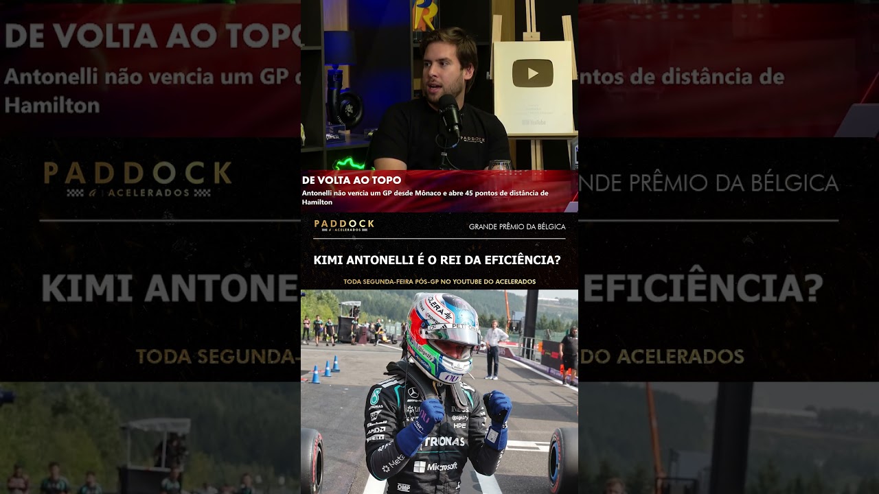 KIMI ANTONELLI É O REI DA EFICIÊNCIA? 🏁🏎️🇮🇹
