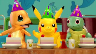 POKEMON Pikachu Birthday Party in Lego City - poke