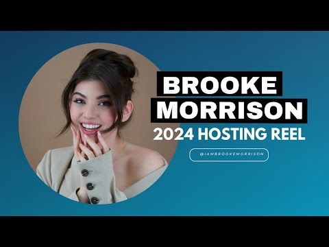 Brooke Morrison Hosting Reel | 2024