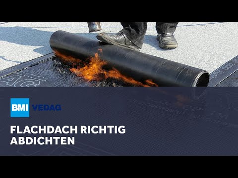 Schweißbahn richtig verlegen: Flachdach abdichten Schritt für Schritt | BMI Vedag