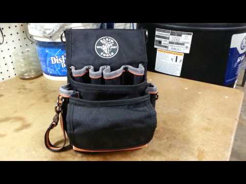 Klein Tools Tradesman Pro Organizer 9-Pocket Tool Pouch Model#5242