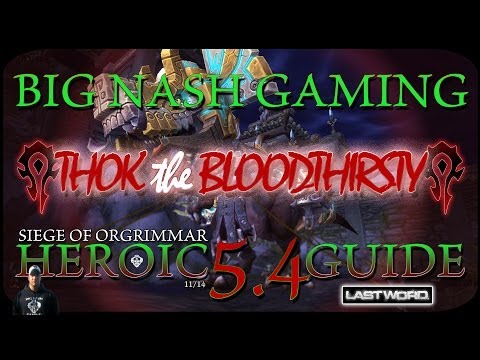 Heroic Thok the Bloodthirsty Raid Guide