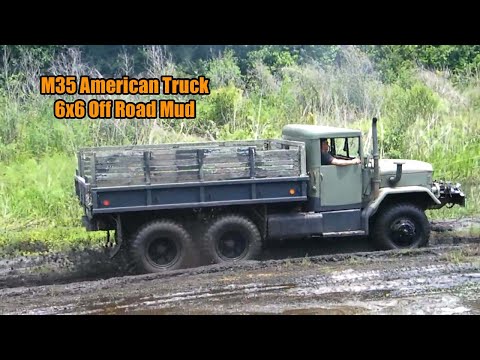 M35A3 Cargo Truck Military Vehicles 6x6 Off Road Mud