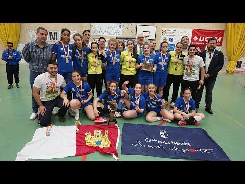 El BM Manzanares, subcampeón infantil femenino