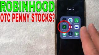 🔴 Can You Trade OTC Penny Stocks On Robinhood? 🔴