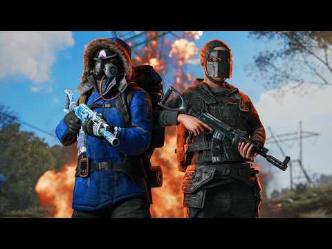 We were playing on a Brazilian server and people raided us!!!!