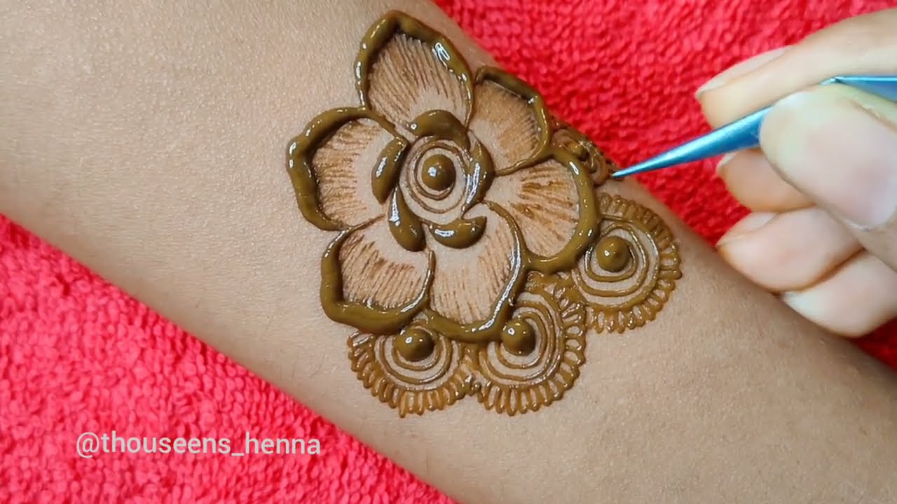 arabic mehndi design full hand by thouseens henna