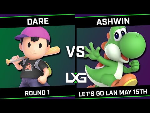 Dare (Ness) vs Ashwin (Yoshi) - Logitech G Let's Go LAN May 15th