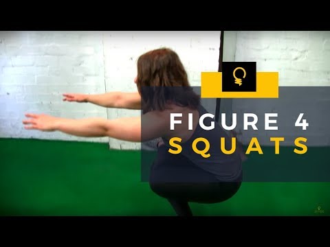 5EW Exercises: Figure 4 Squat