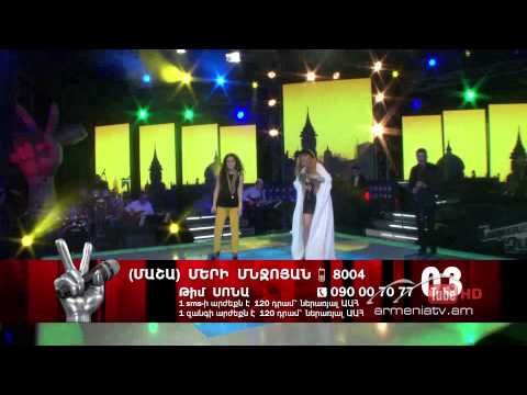 Sona & Mary Mnjoyan, The land beyond /Disperation/ - The Voice Of Armenia -- Live Show 9 -- Season 1