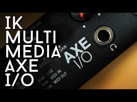Made for us! The AXE I/O interface from IK Multimedia