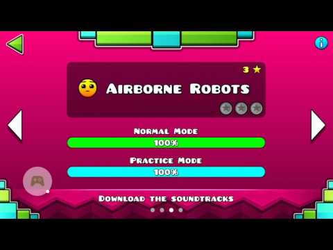 Geometry Dash Meltdown - Airborne Robots 100% Complete