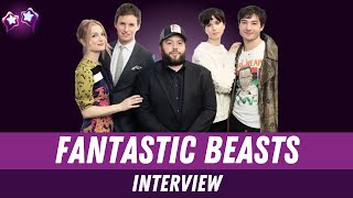 Fantastic Beasts and Where to Find Them Cast Interview with Eddie Redmayne, Ezra Miller video