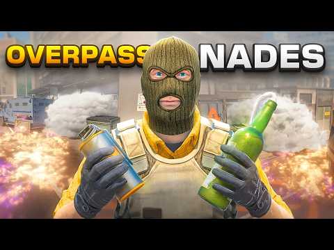 CS2 Overpass Nades Guide (2026) – Every Smoke, Molotov & Flash You’ll Ever Need