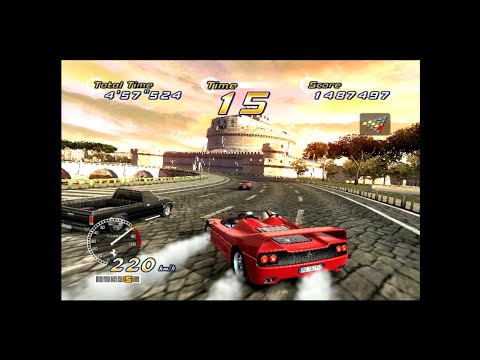 Outrun 2 - Road A to E - XBOX - Real Hardware