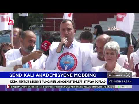 Üniversitelerde keyfi görevlendirmelere, mobbinge sessiz kalmadığımız, İzmir Demokrasi Üniversitesi`nde yaşanan haksızlıklara ses yükselttiğimiz eylemimiz Halk Tv`de yayınlandı.07/09/2023 | EĞİTİM İŞ