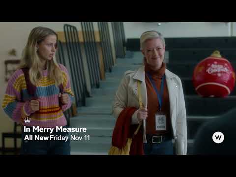 Thumbnail of the video: In Merry Measure | New 2022 Hallmark Christmas Movie
