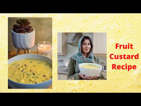 - Urmi's UK Lifestyle - Fruit Custard Recipe -