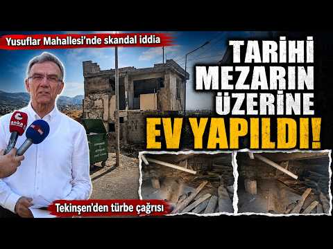 Kahramanmaraş'ta ecdat mirasına saygısızlık: Evin altında kaldı