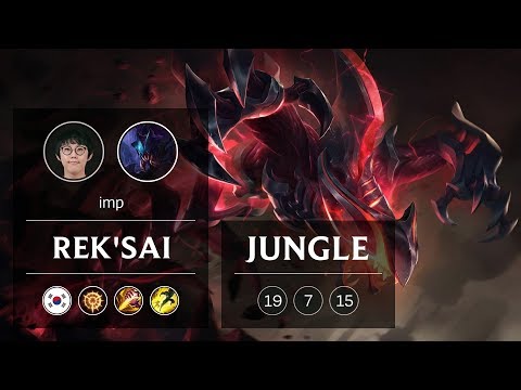 Rek'Sai Jungle vs Olaf - KR Challenger Patch 9.1