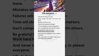 Life Lessons 📖 | English Reading, Speaking, and Listening Practice | #english #englishforbeginners