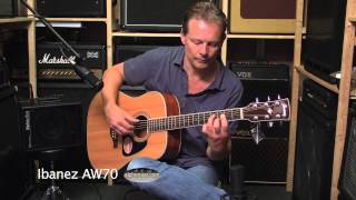 Video thumbnail for Ibanez AW70 Marcel Hustings www.alphenaar.com by Kees Been (KB Muziekproducties)