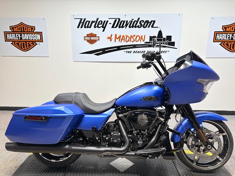 2026 FLTRX Harley-Davidson® Road Glide® Aurora Blue Denim Black Trim