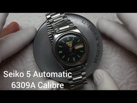 1982 Seiko 5 Automatic watch repair, 6309A Calibre Restoration - A (hopefully) happy birthday
