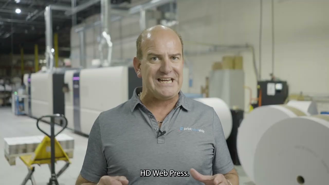 Revolutionizing Print: Print Bind Ship's Latest Web Press Unveiled!