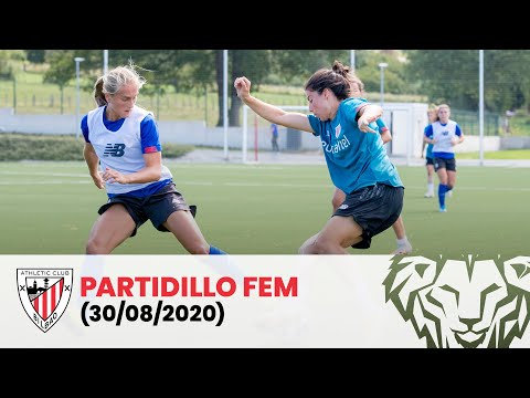 Imagen de portada del video Partidillo Athletic Club Femenino (30/08/2020)