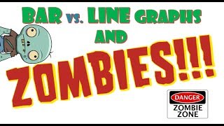 INTERACTIVE: Determine the type of graph to make from ZOMBIE data! Bar vs. Line