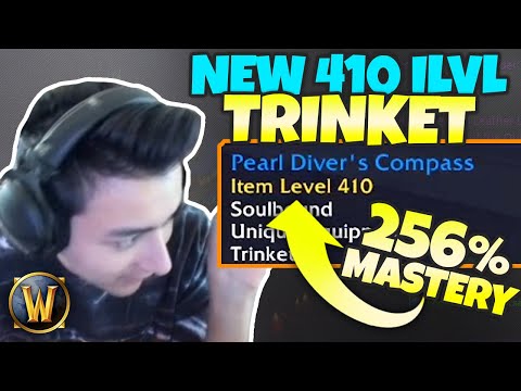 NEW 410 iLvl TRINKET OP?? - Pearl Diver's Compass | Pikaboo | WoW Arena