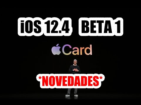 iOS 12.4 BETA 1 *NUEVA NOVEDAD*