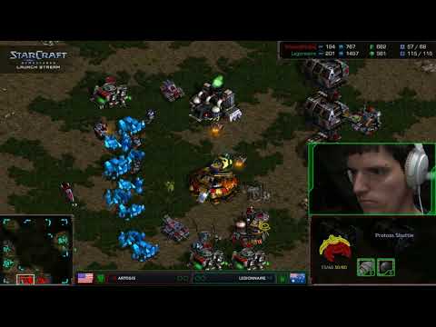 Loser Match 1   ARTOSIS vs LEGIONNAIRE  TvP  Starcraft Remastered Launch Event 2017 Group B