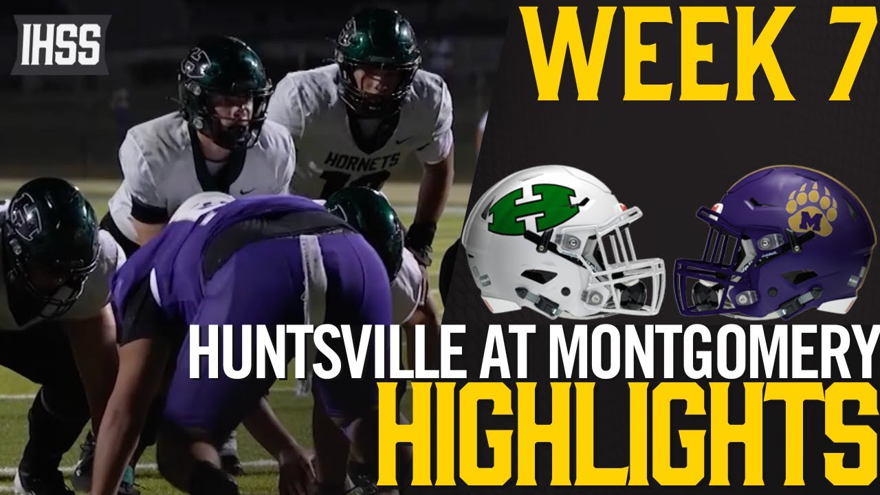 Unbeaten Montgomery Falls to Huntsville in High Tension Football Clash
