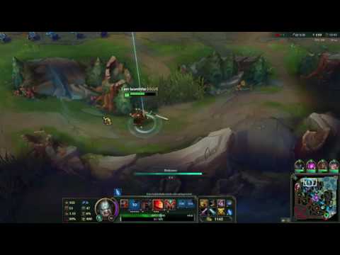 Tryndamere vs Singed top S6 - diamond