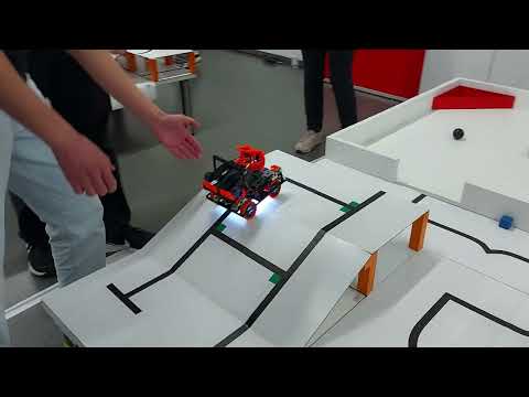 1st run German Open Nürnberg | RoboCup Junior 2025 Rescue Line | Team Offroad