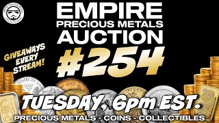 Live Silver And Gold Coin Show Auction 254